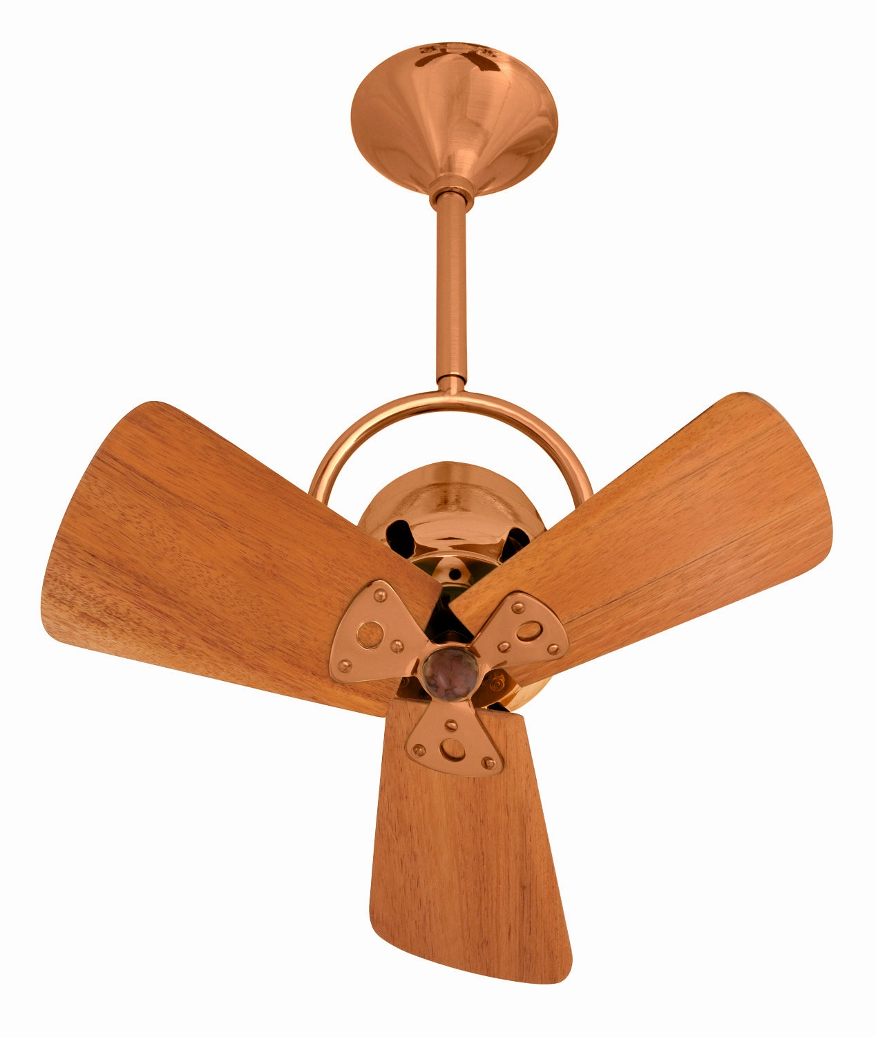 Bianca Direcional 16"Ceiling Fan Brushed Copper