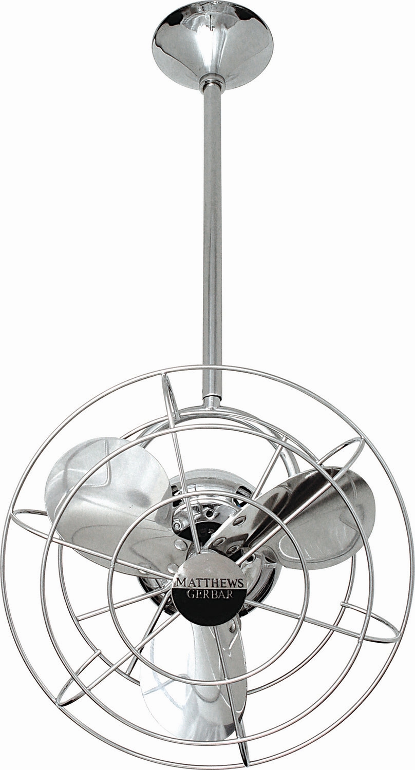 Bianca Direcional 16"Ceiling Fan Polished Chrome