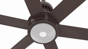 Big Ass Fans LED Fan Light Kit Energy-efficient ceiling fan with remote
