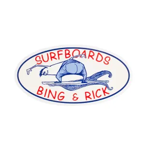 Bing and Rick Sticker