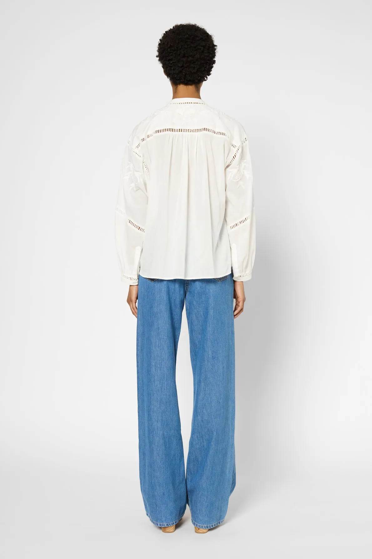 Blouse Ucille Dbc75b329 White Clothing_Gerard-Darel