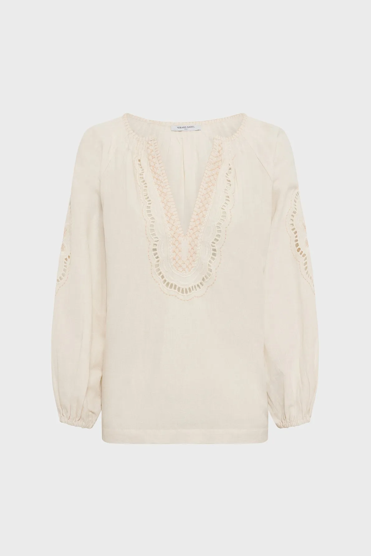 Blouse Ulali Dbc39b112 Ecru Clothing_Gerard-Darel