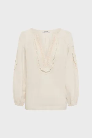 Blouse Ulali Dbc39b112 Ecru Clothing_Gerard-Darel