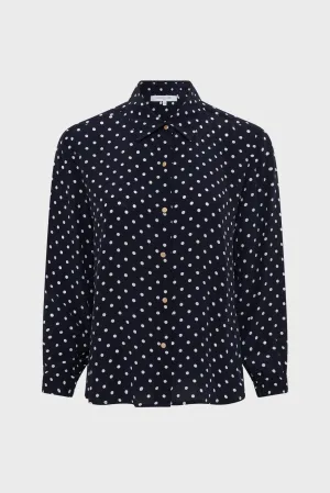 Blouse Usari Dbcd1b172 Navy Clothing_Gerard-Darel
