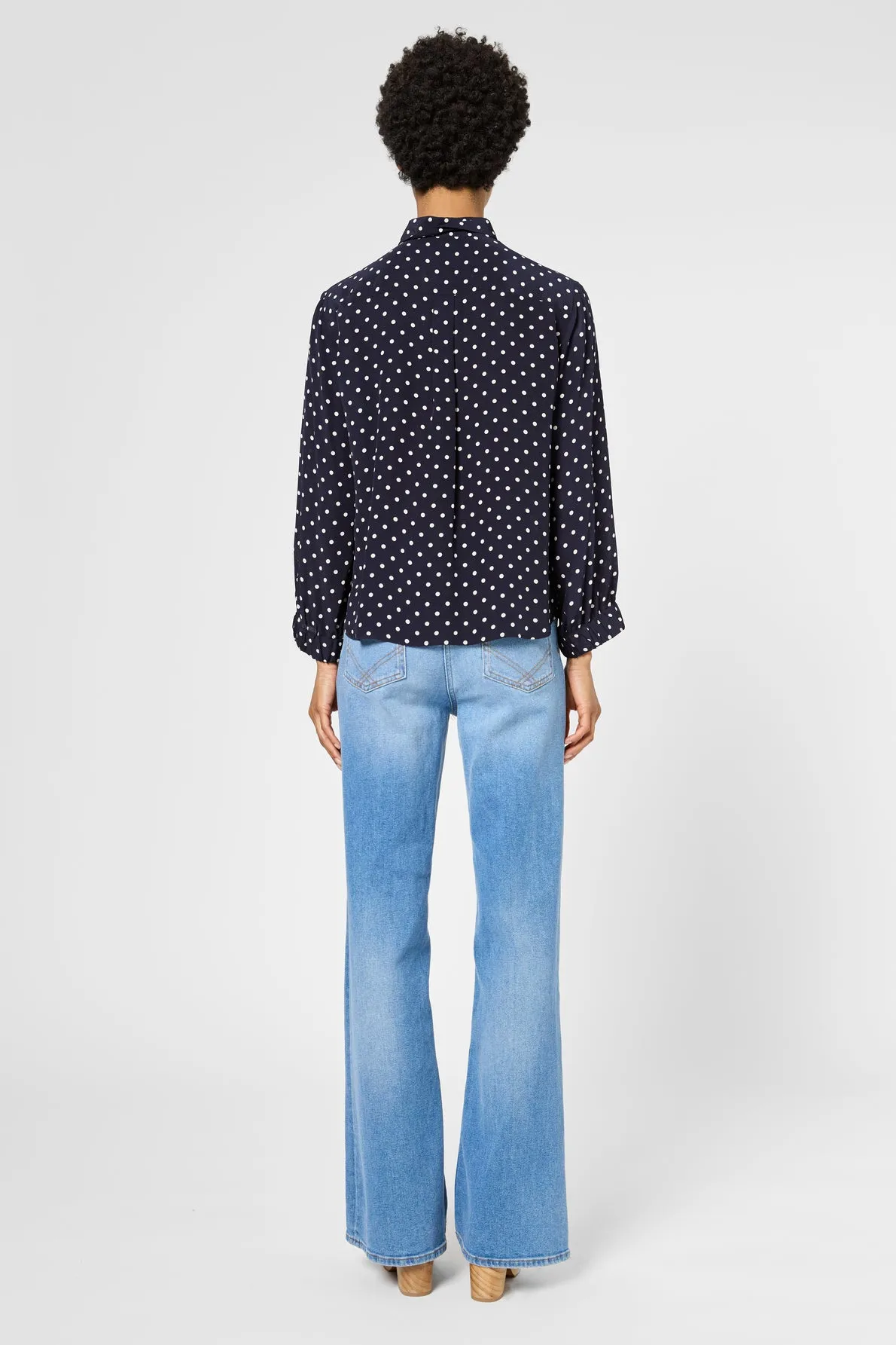 Blouse Usari Dbcd1b172 Navy Clothing_Gerard-Darel