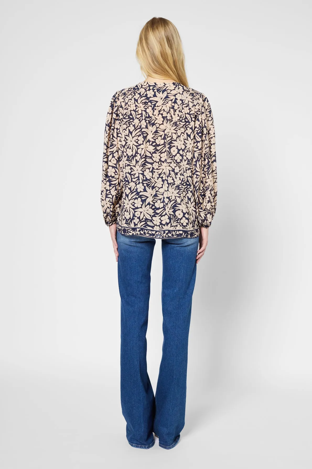 Blouse Usea Dbc50b181 Navy Clothing_Gerard-Darel