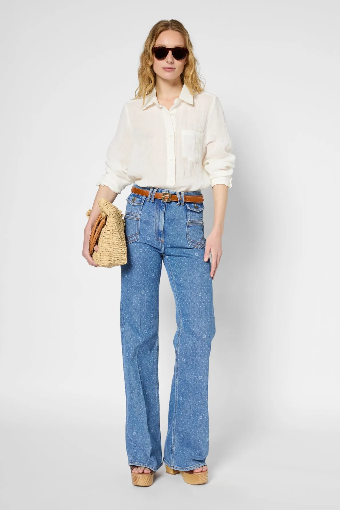 Blouse Uxana Dbca6b096 Ecru Clothing_Gerard-Darel