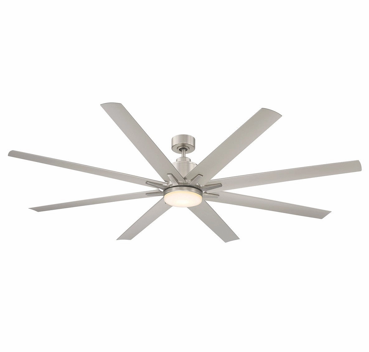 Bluffton 72" Outdoor Ceiling Fan Brushed Nickel modern medium fans for everyday cooling