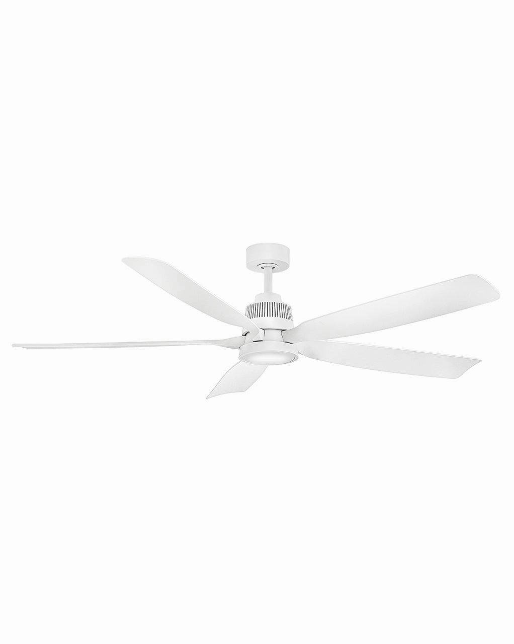 Bodin 64"Ceiling Fan Matte White quiet medium fans for living room use