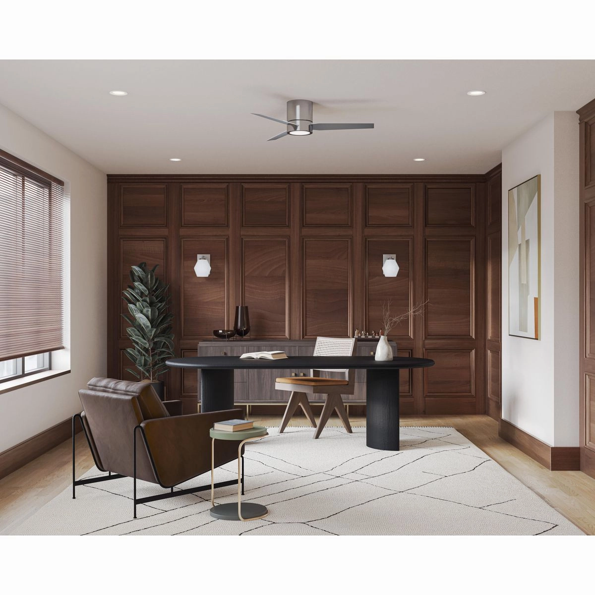 Braden 44"Ceiling Fan Brushed Nickel