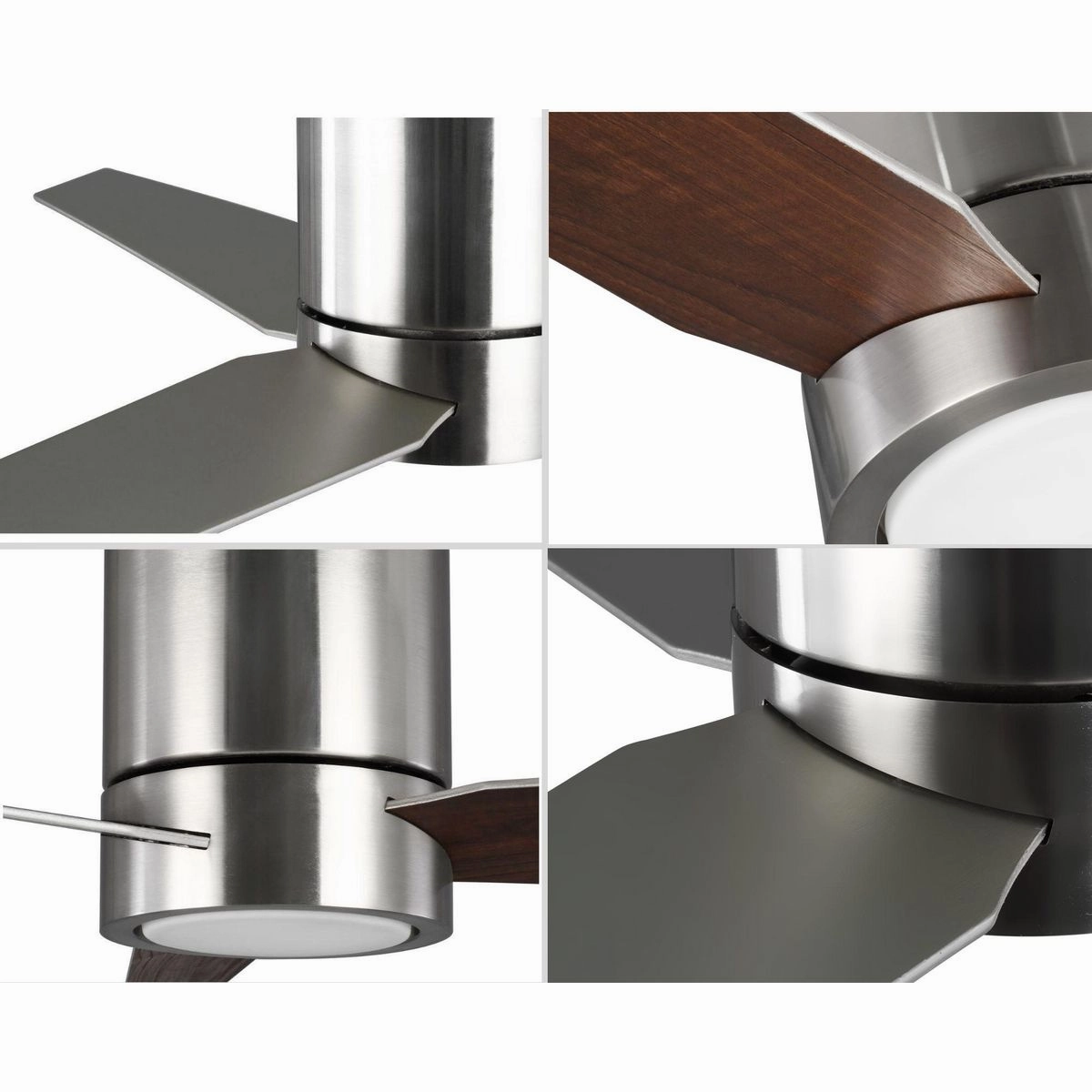 Braden 56"Ceiling Fan Brushed Nickel