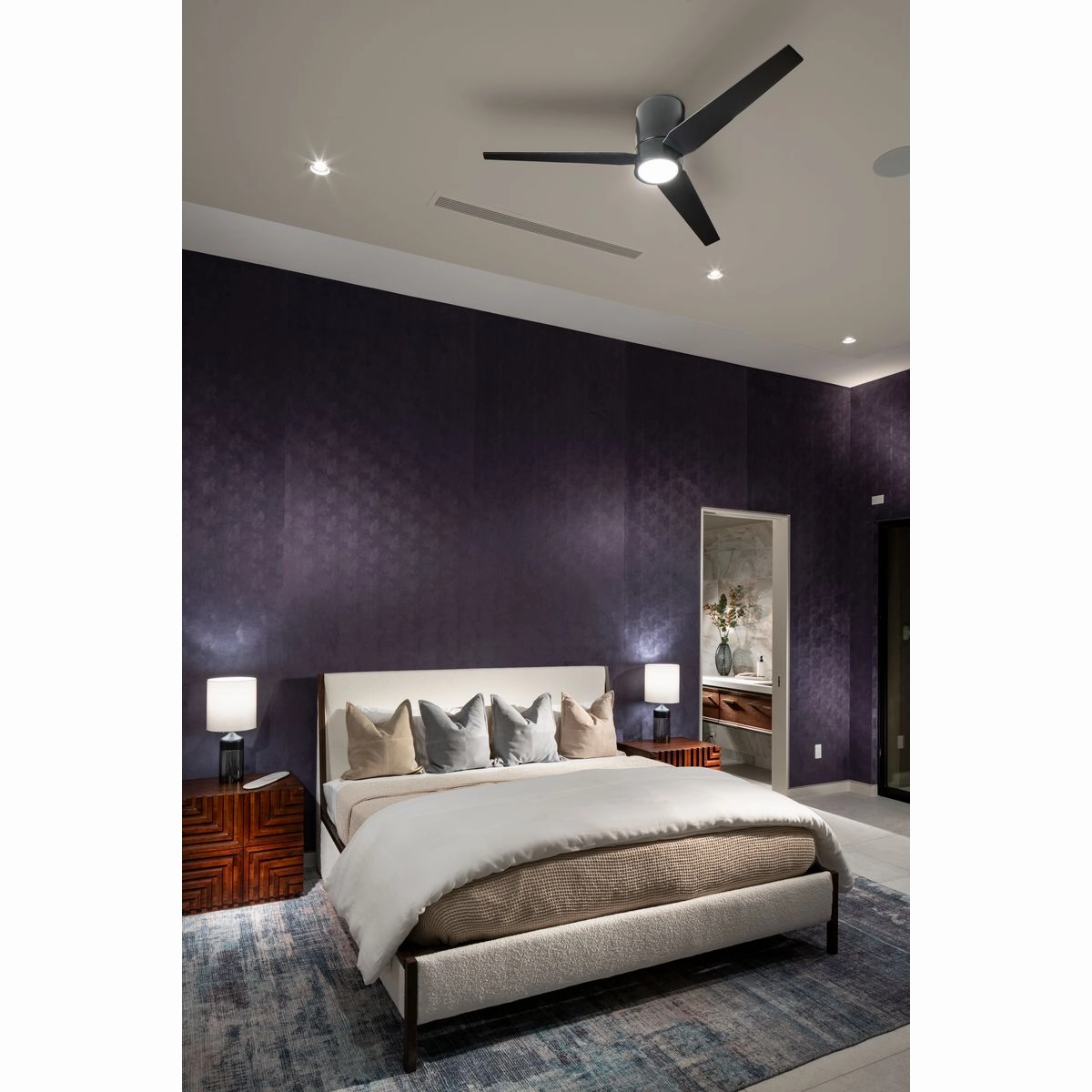 Braden 56"Ceiling Fan Polished Chrome