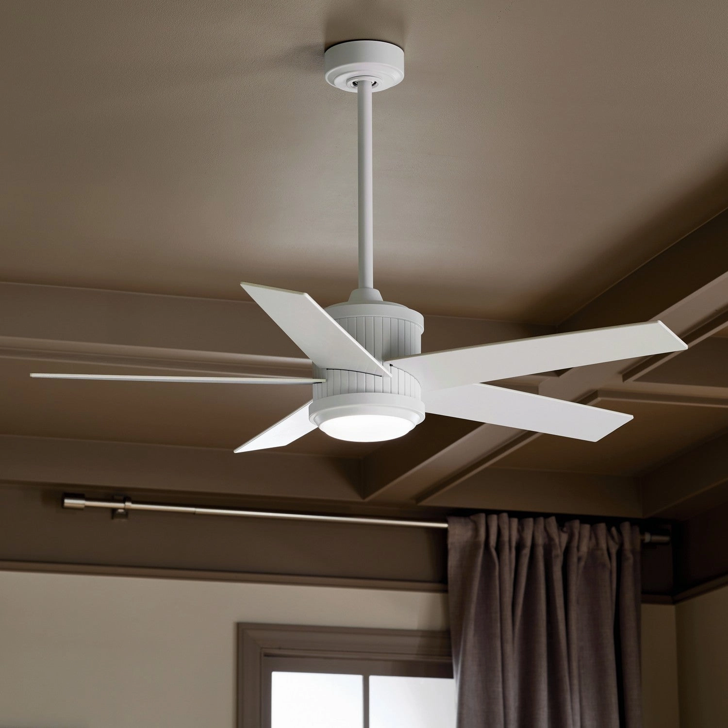 Brahm 48"Ceiling Fan Matte White