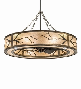 Branches 16 Light Chandel-Air decorative fandeliers with lights
