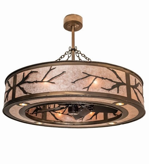 Branches 16 Light Chandel-Air decorative fandeliers with lights
