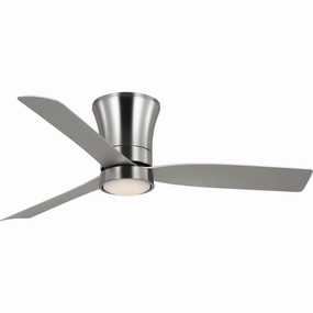 Brant 52"Ceiling Fan Brushed Nickel portable medium fans with handle design
