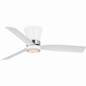 Brant 52"Ceiling Fan Satin White medium electric fans for multi-room use