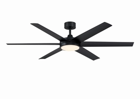 Brawn 64"Ceiling Fan Black medium size fans for home ventilation