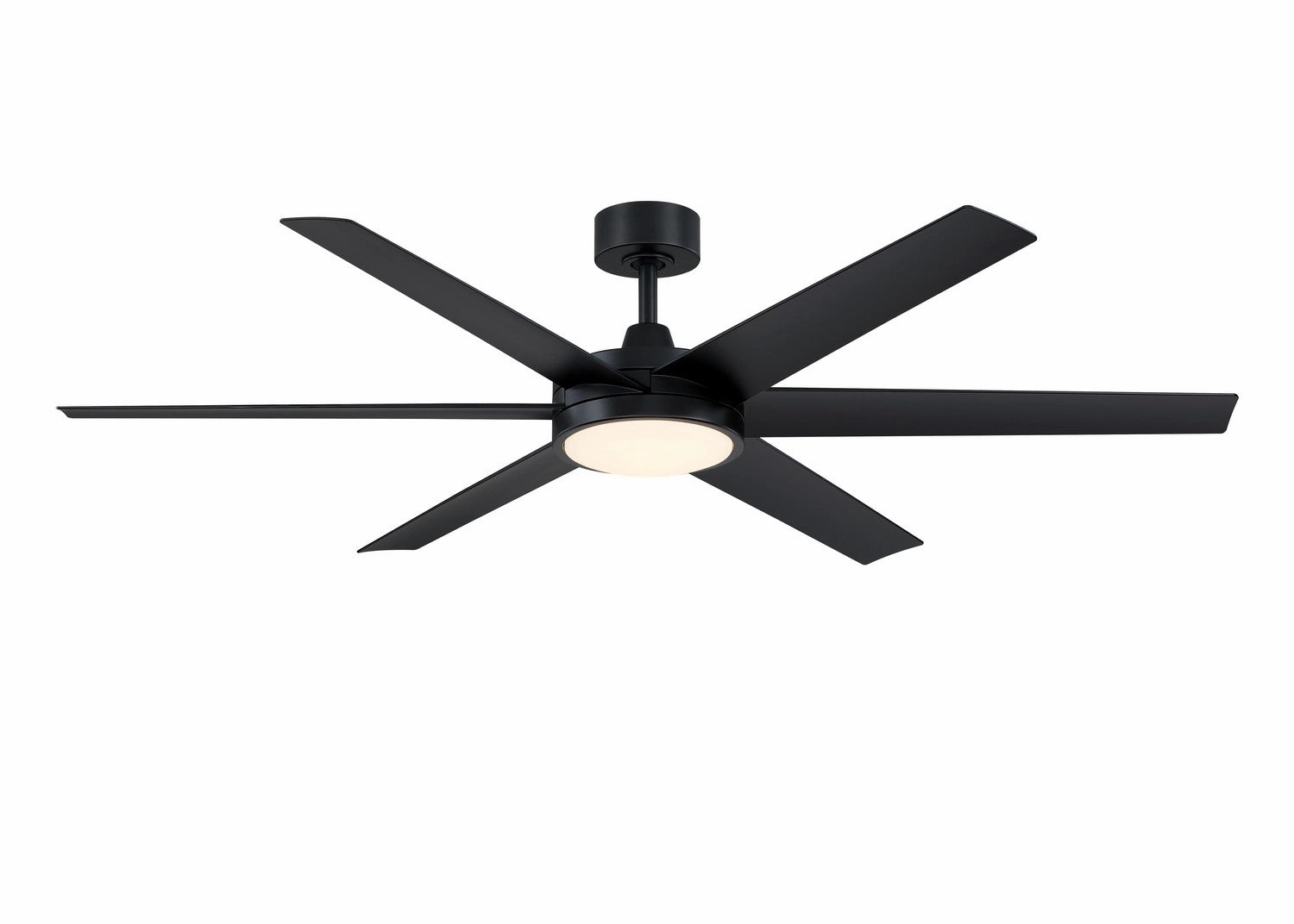 Brawn 64"Ceiling Fan Black medium size fans for home ventilation