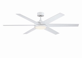 Brawn 64"Ceiling Fan Matte White home cooling fans in medium size