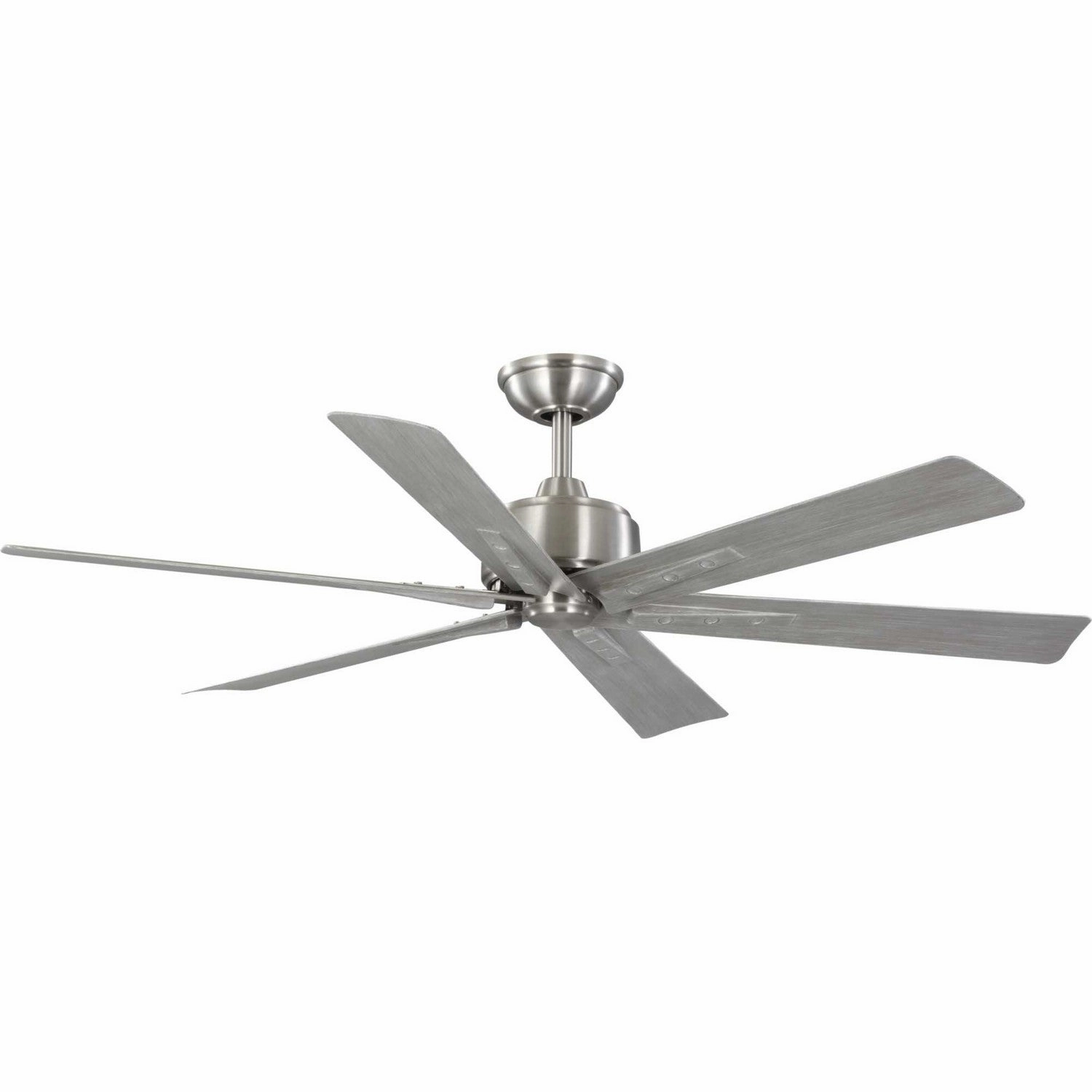 Brazas 56"Ceiling Fan Brushed Nickel versatile medium fans for any space
