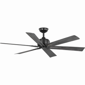 Brazas 56"Ceiling Fan Matte Black stylish medium fans for contemporary homes