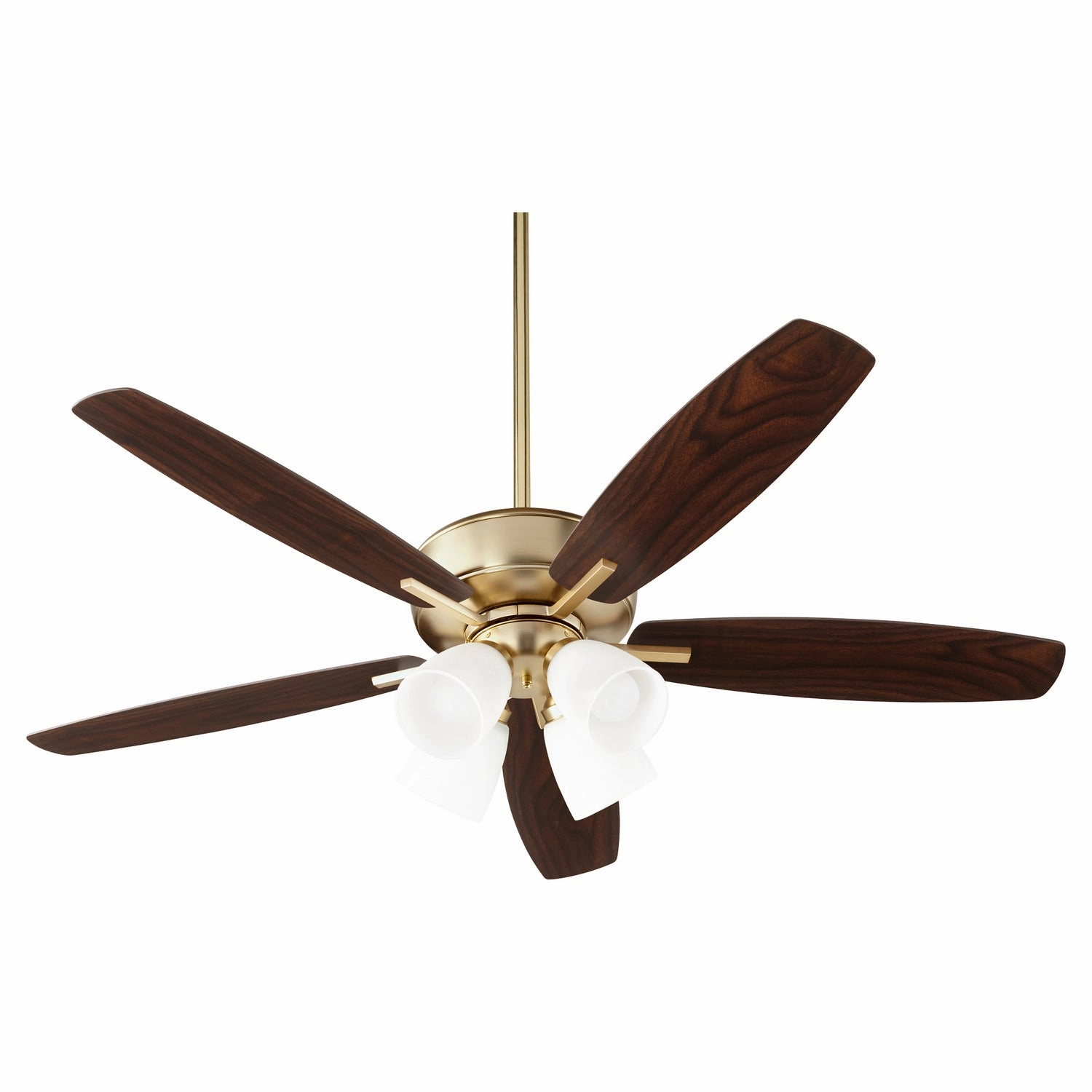 Breeze 52"Ceiling Fan Aged Brass