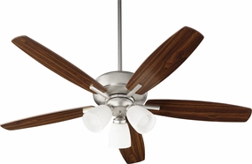 Breeze 52"Ceiling Fan Satin Nickel affordable medium fans for summer