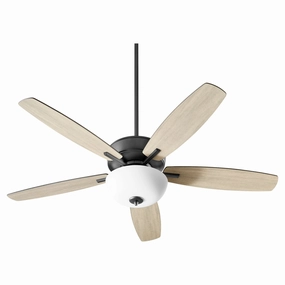 Breeze 52"Ceiling Fan Textured Black modern medium fans for everyday cooling