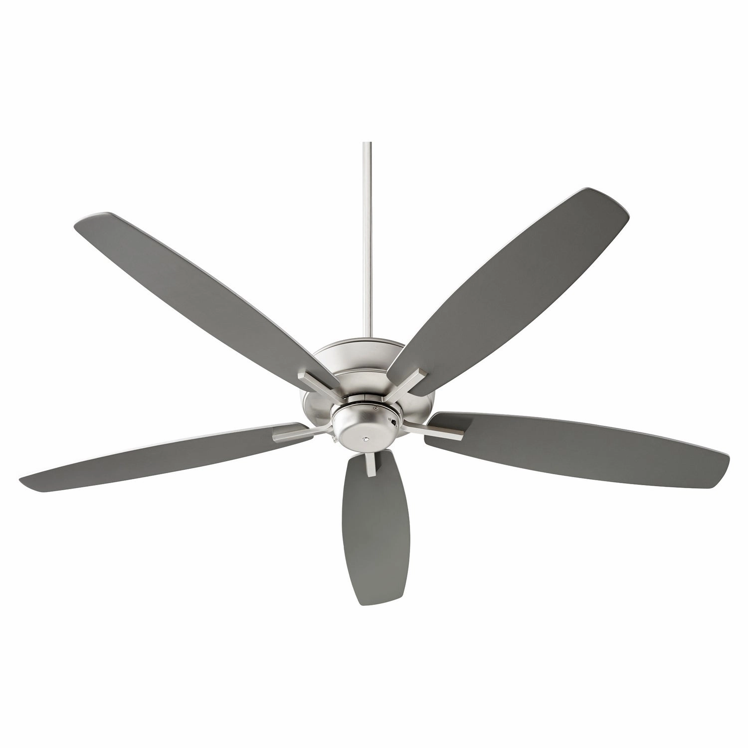 Breeze 60" 60"Ceiling Fan Satin Nickel compact medium fans for desks and counters