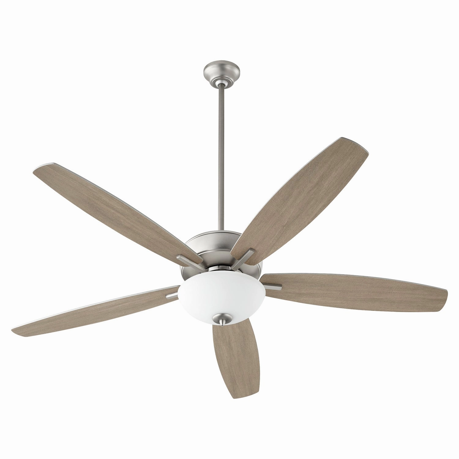 Breeze 60" 60"Ceiling Fan Satin Nickel