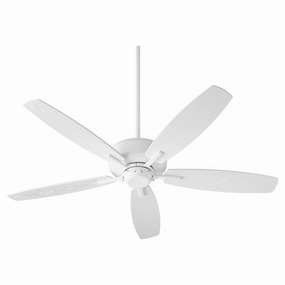 Breeze Patio 52"Patio Fan Studio White versatile medium fans for any space