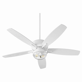 Breeze Patio 52"Patio Fan Studio White Studio White modern medium fans for everyday cooling
