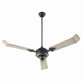 Brewster 60"Ceiling Fan Textured Black portable medium fans with handle design