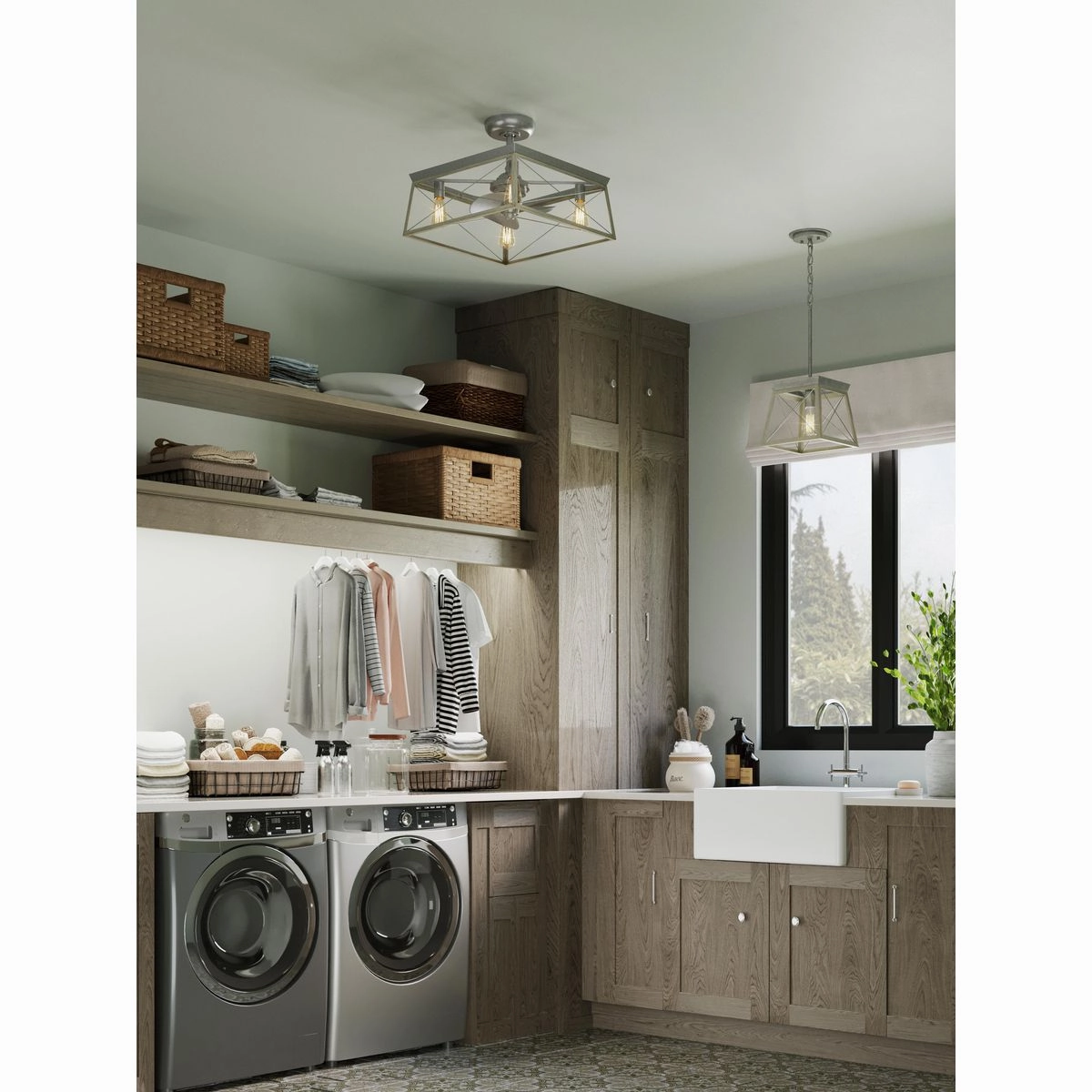 Briarwood 22"Ceiling Fan Galvanized