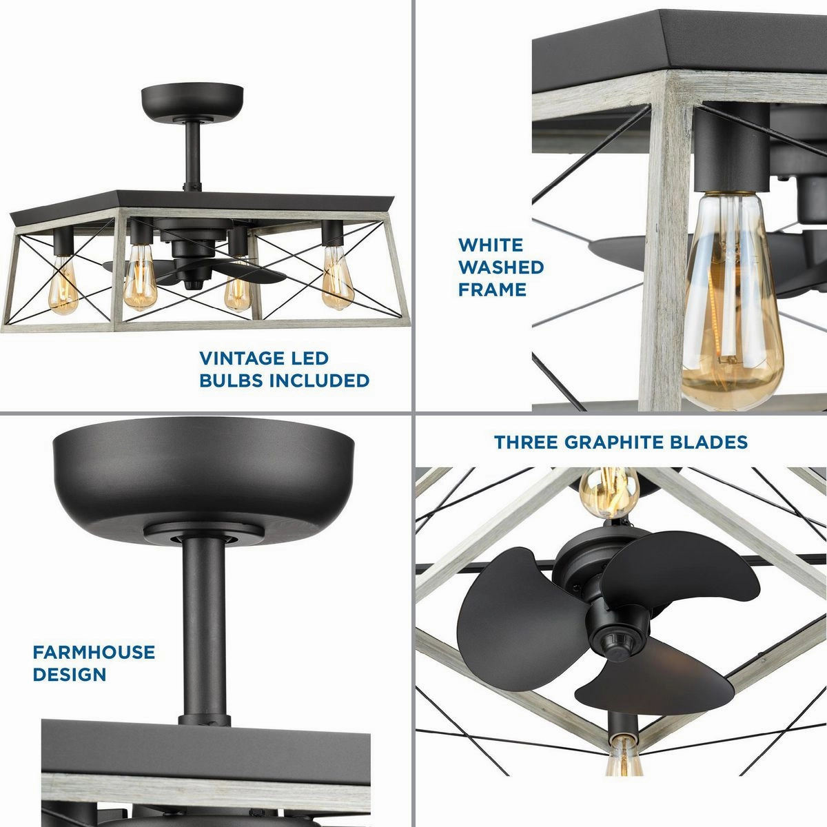 Briarwood 22"Ceiling Fan Graphite