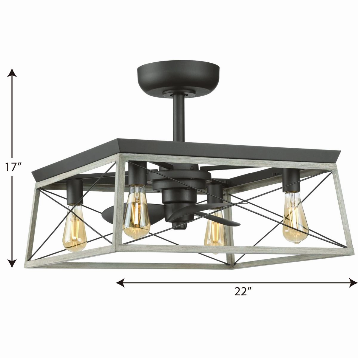 Briarwood 22"Ceiling Fan Graphite