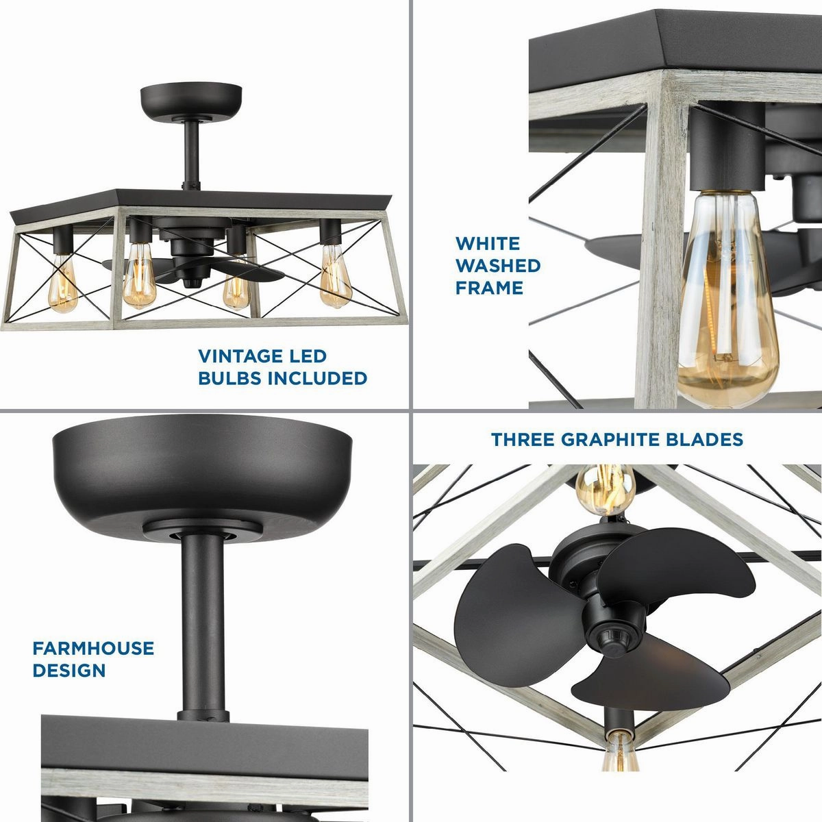 Briarwood 22"Ceiling Fan Graphite