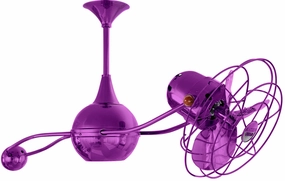 Brisa 2000 40"Ceiling Fan Light Purple best small fans for home and travel