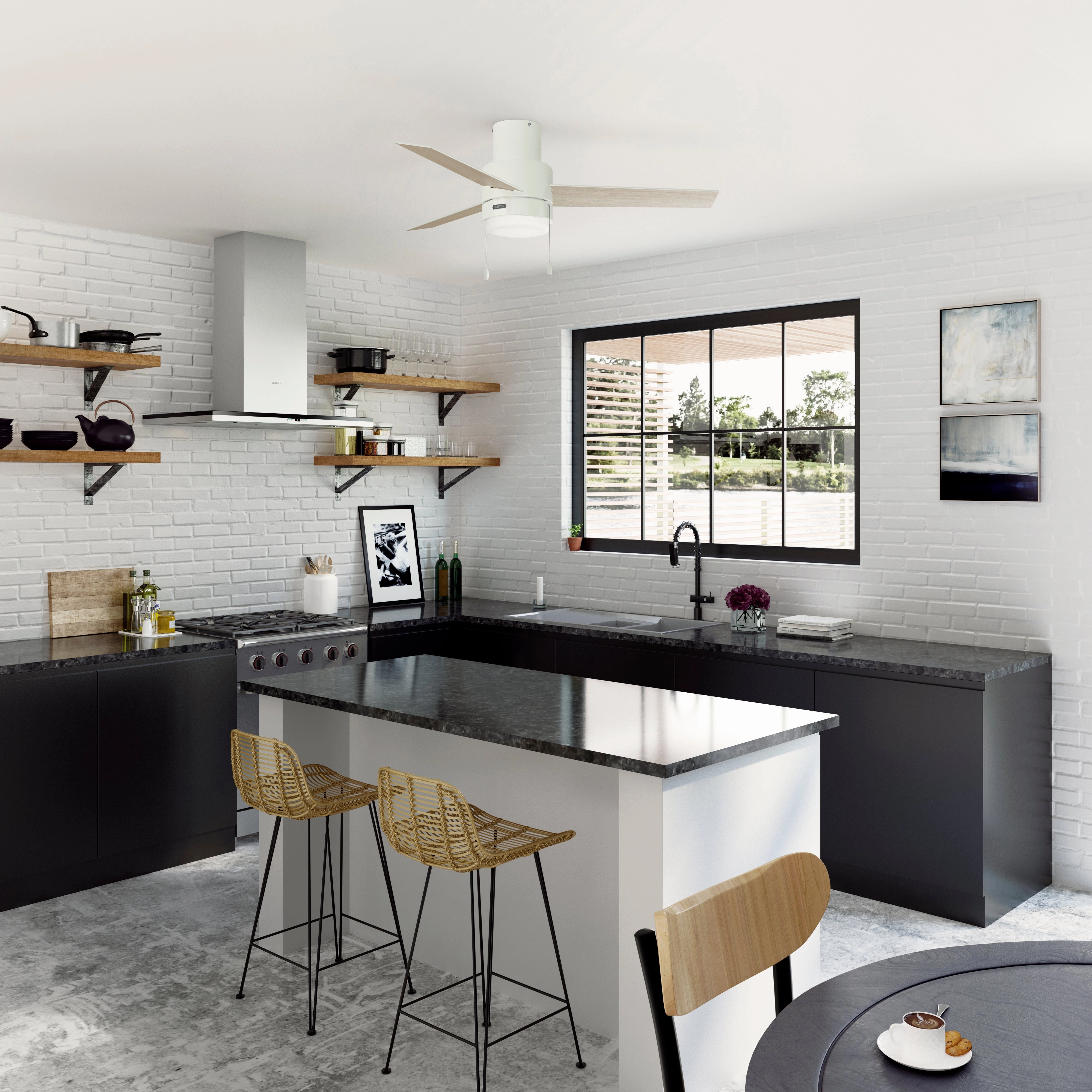 Brunner 52"Ceiling Fan Matte White