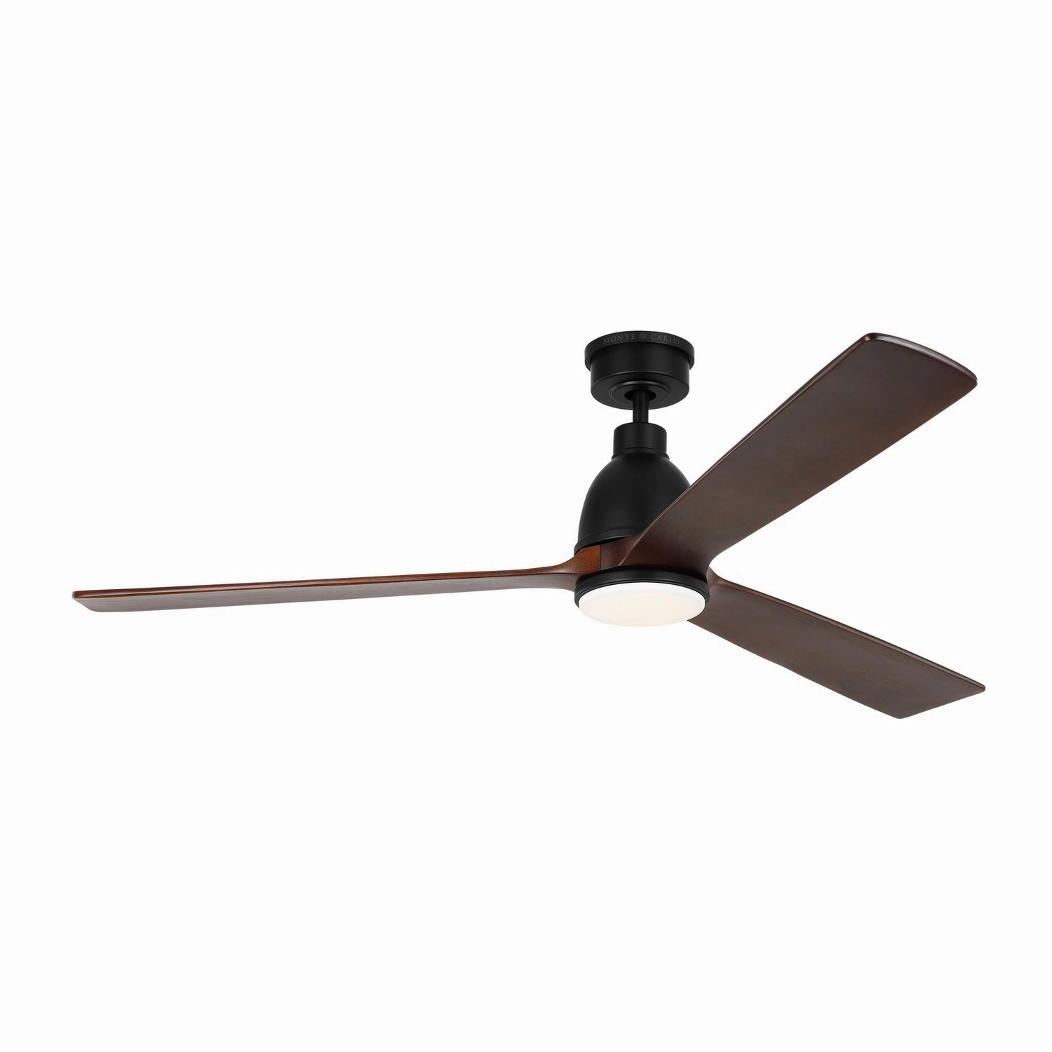 Bryden 60"Ceiling Fan Midnight Black energy-efficient medium fans with remote