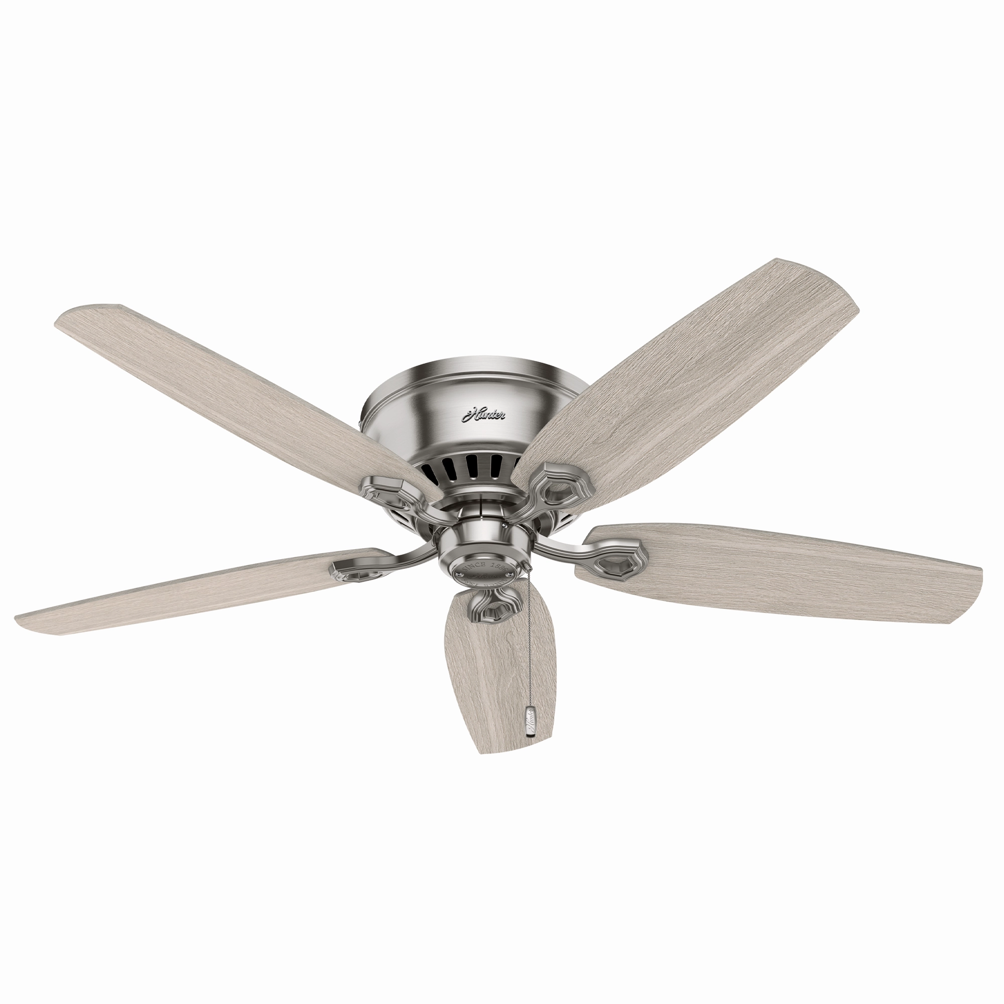 Builder 52"Ceiling Fan Brushed Nickel