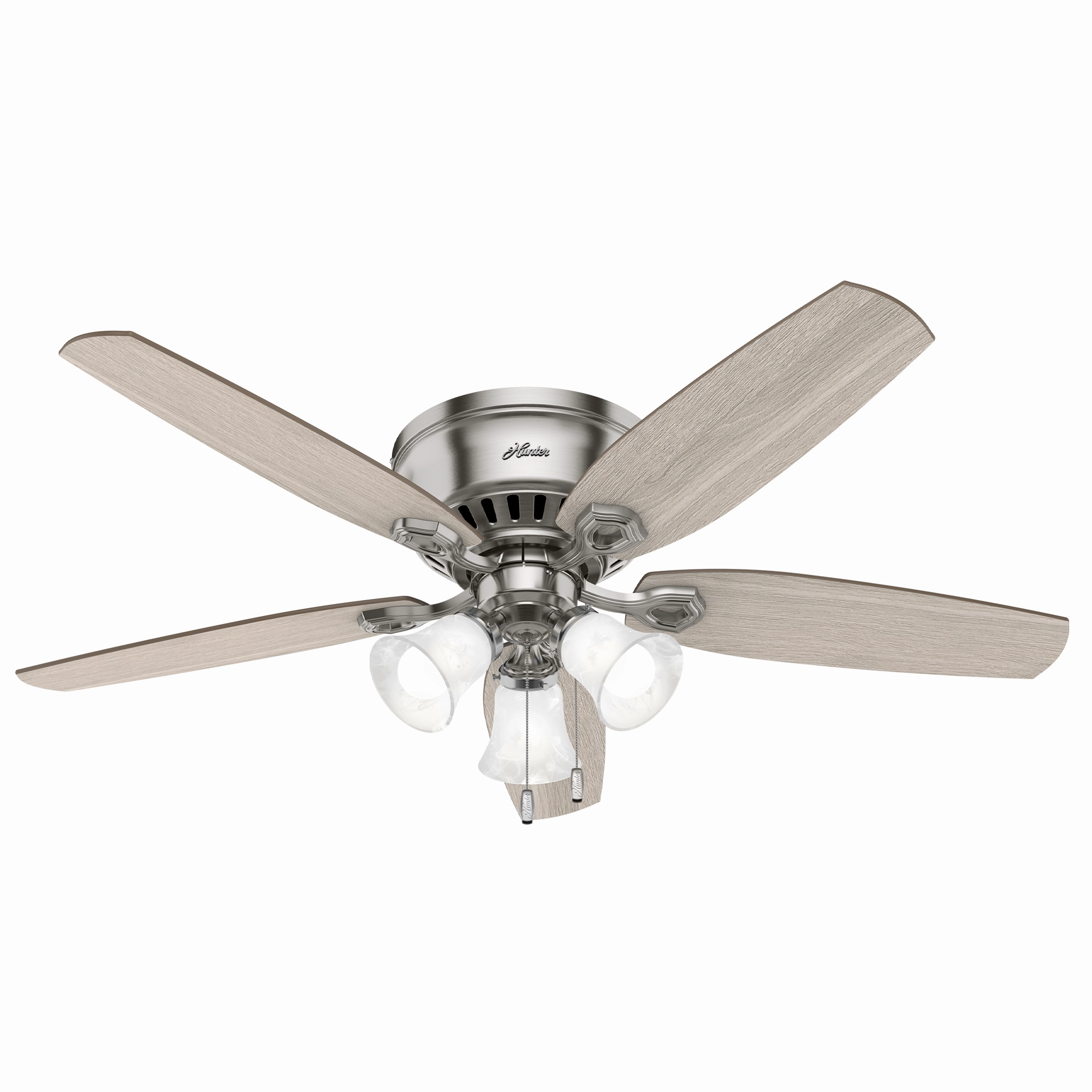 Builder 52"Ceiling Fan Brushed Nickel
