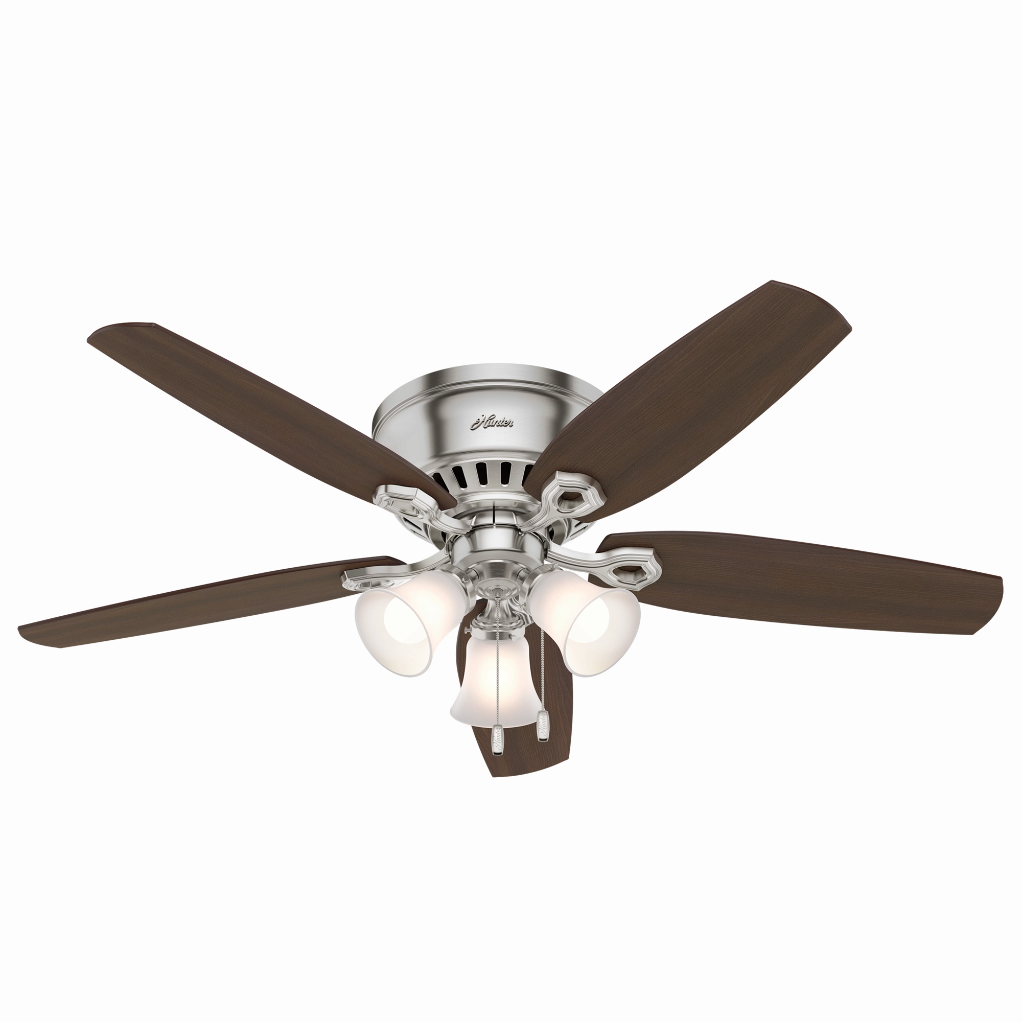 Builder 52"Ceiling Fan Brushed Nickel