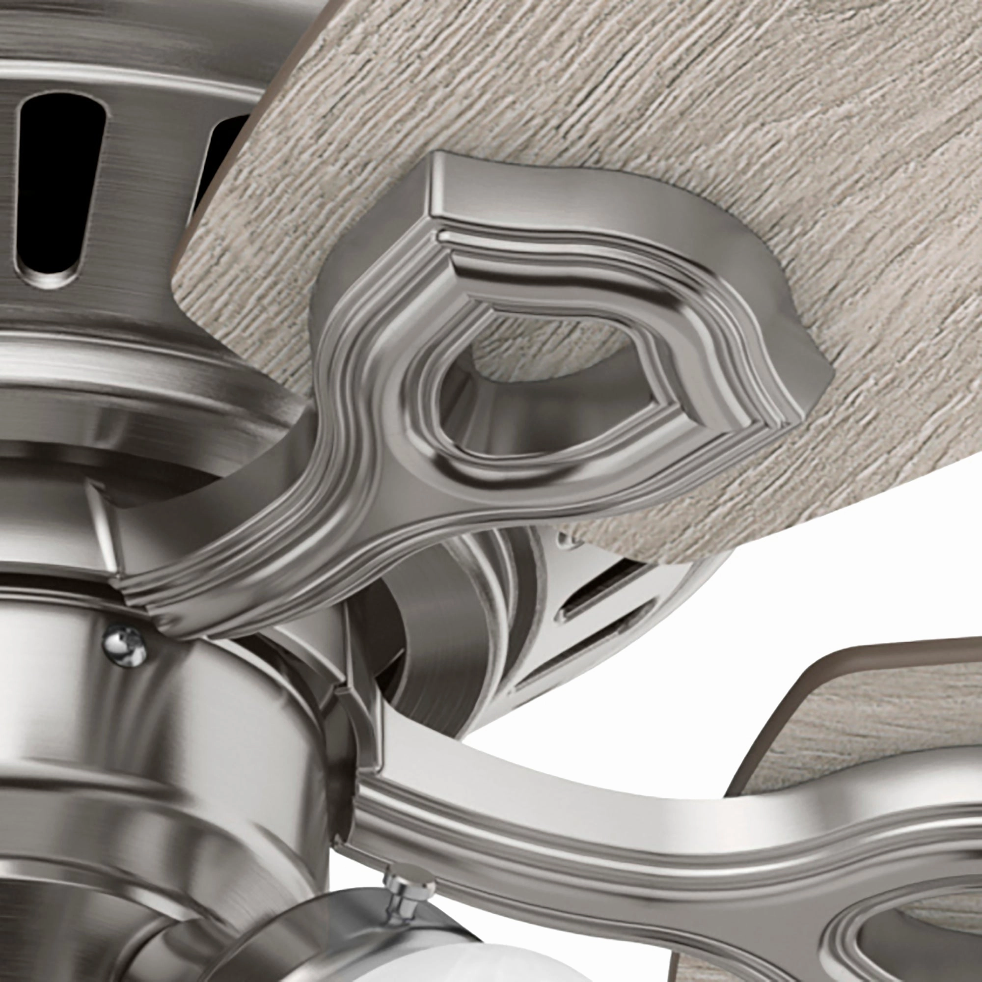 Builder 52"Ceiling Fan Brushed Nickel