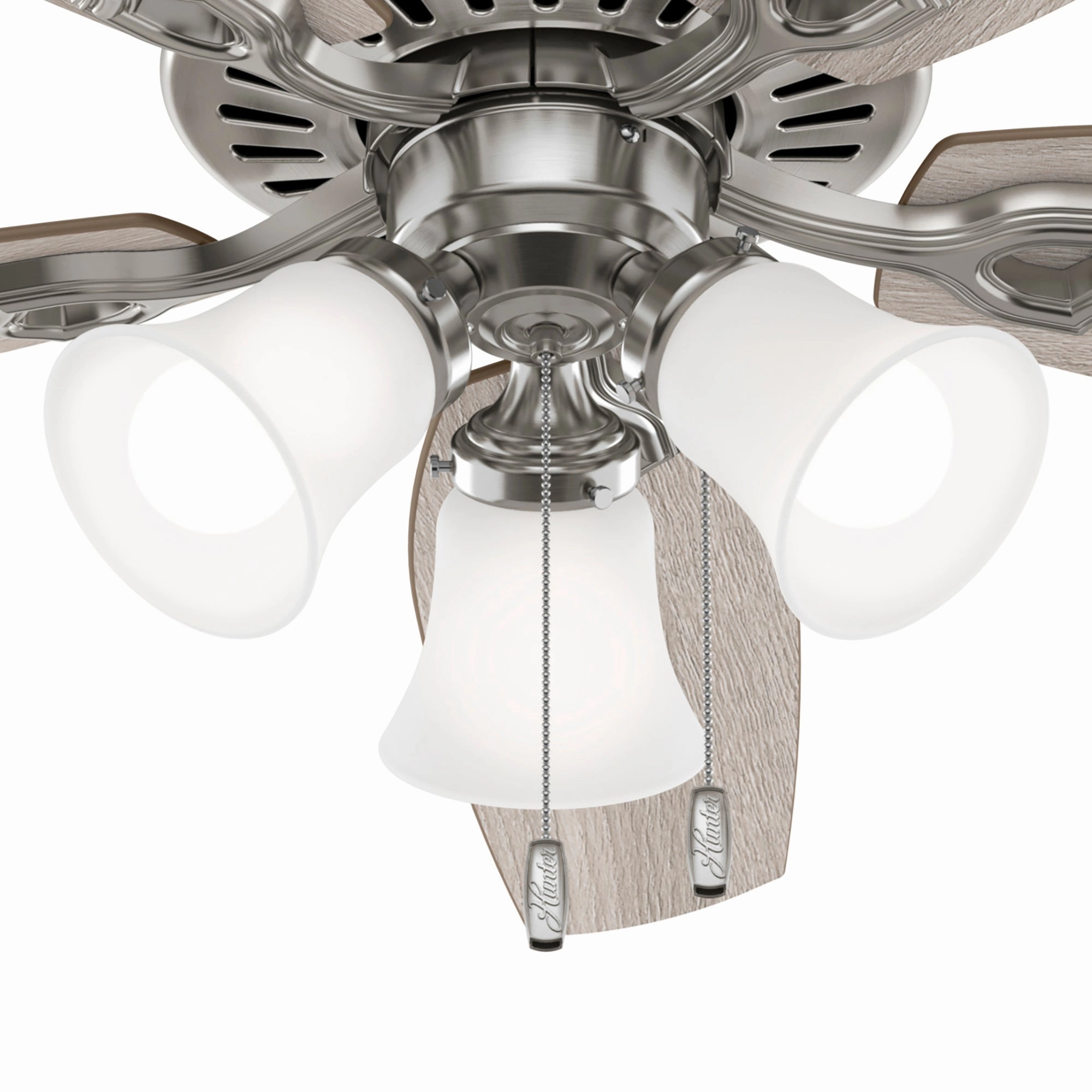 Builder 52"Ceiling Fan Brushed Nickel