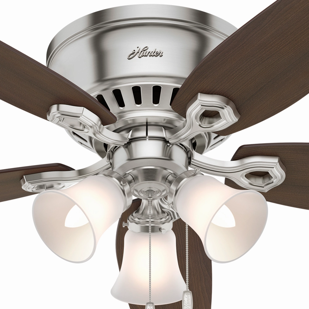 Builder 52"Ceiling Fan Brushed Nickel