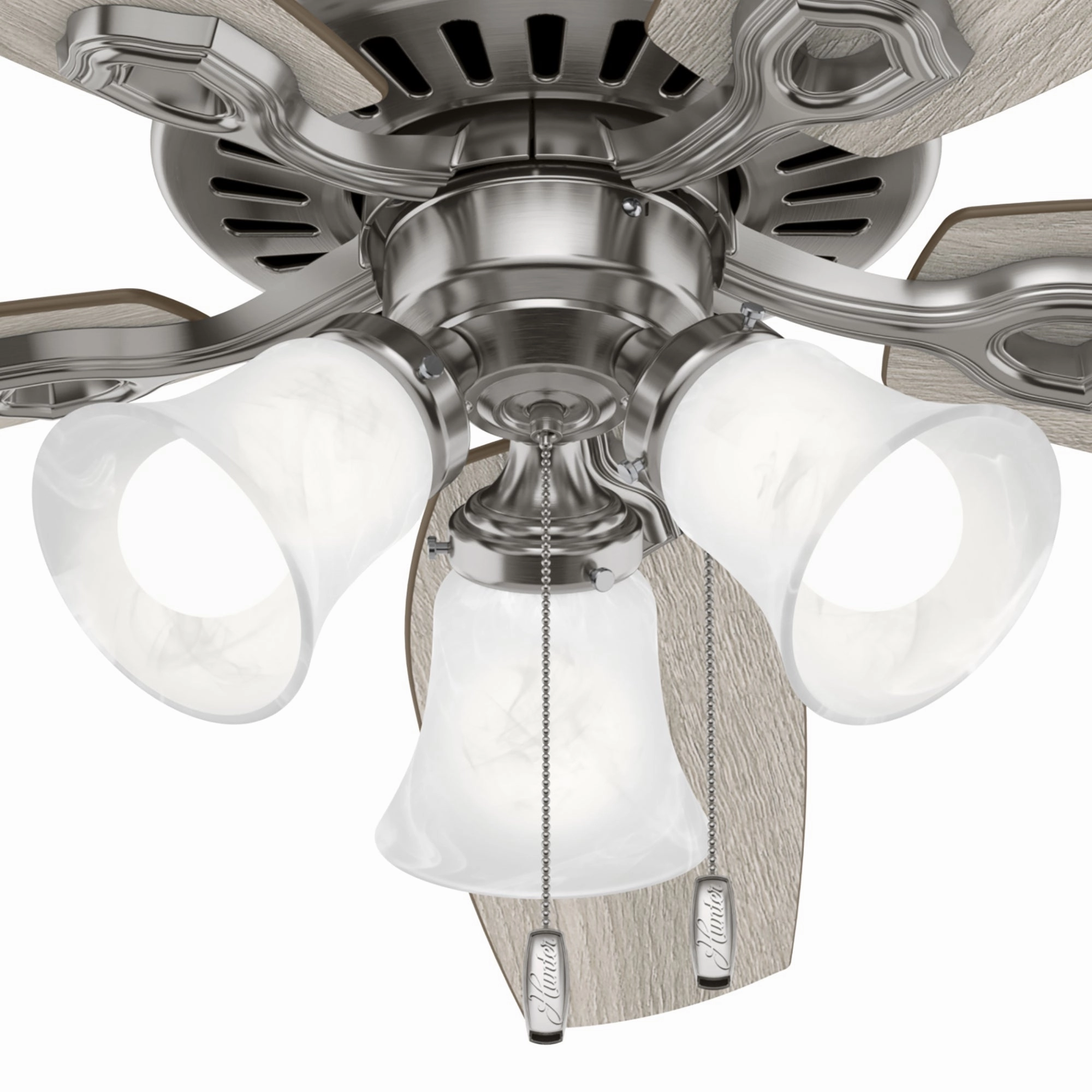 Builder 52"Ceiling Fan Brushed Nickel