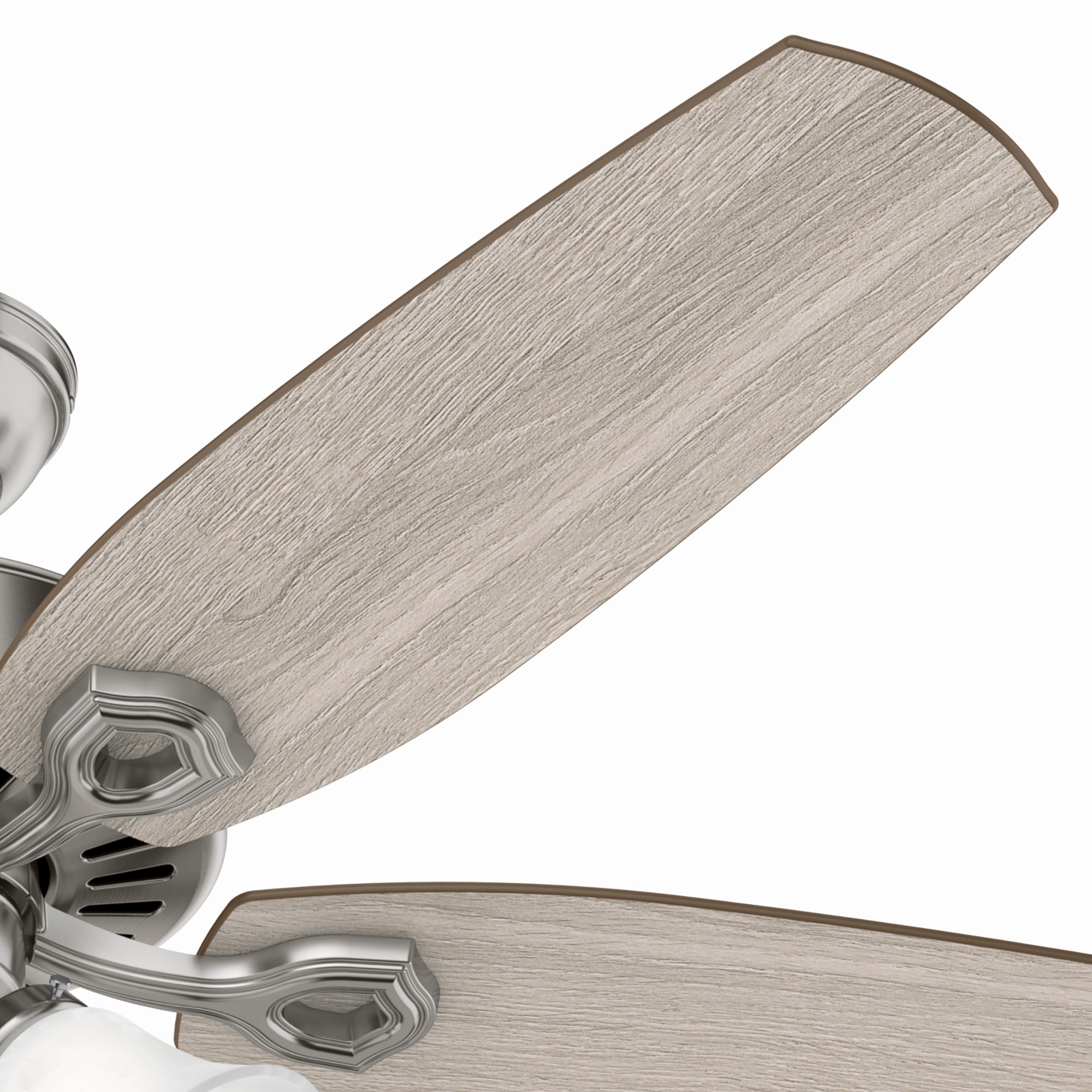 Builder 52"Ceiling Fan Brushed Nickel