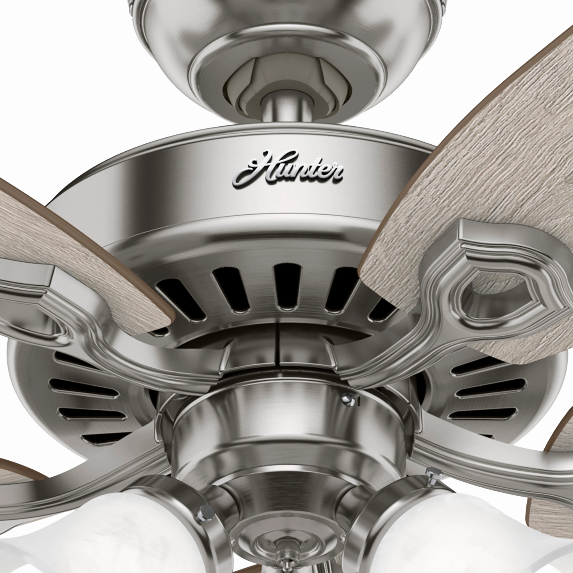 Builder 52"Ceiling Fan Brushed Nickel